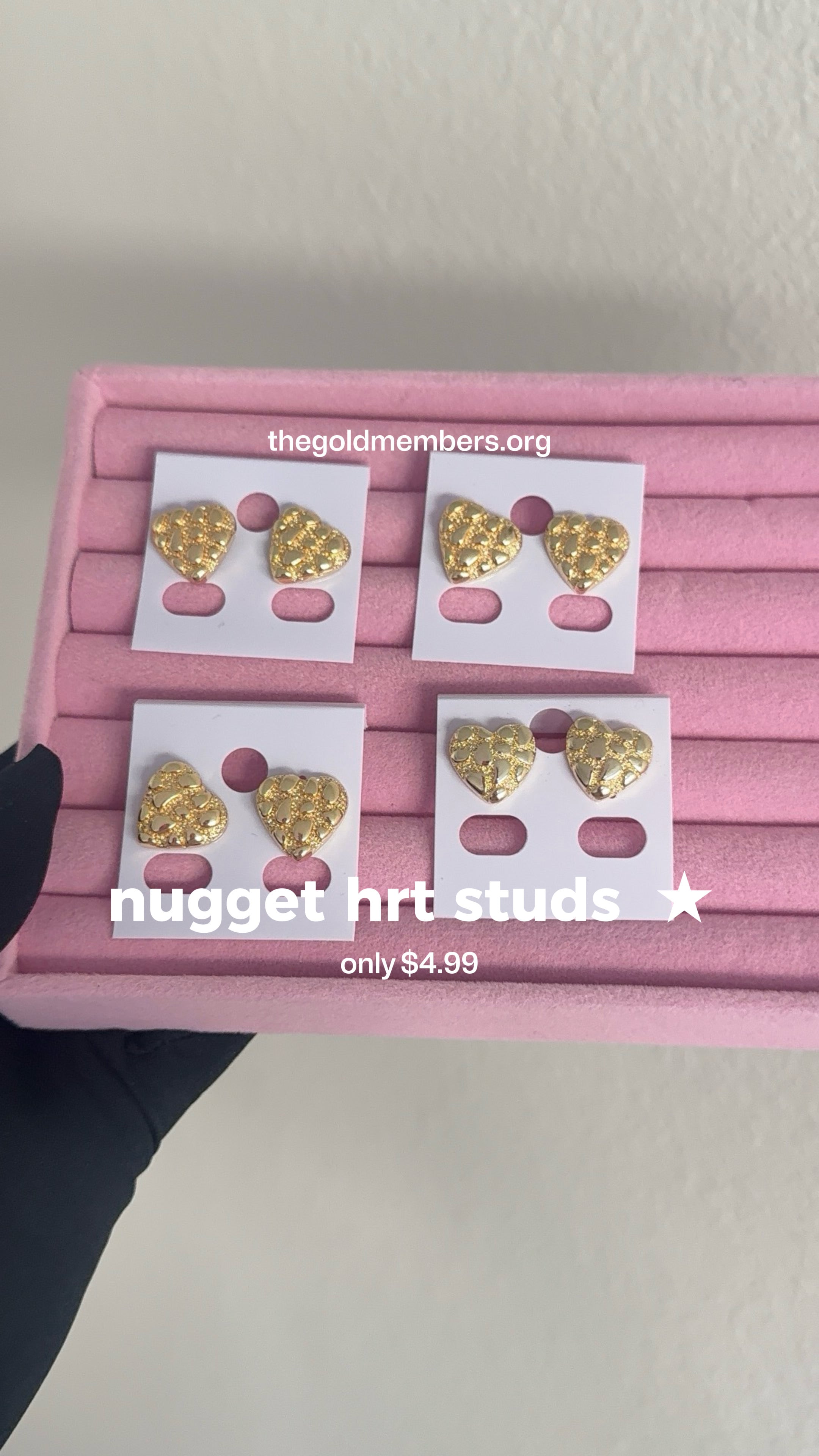 NUGGET HRT STUDS