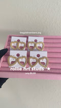 JUMBO ROLLIE HRT STUDS