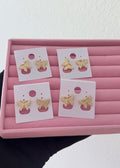 BUTTERFLY STUDS