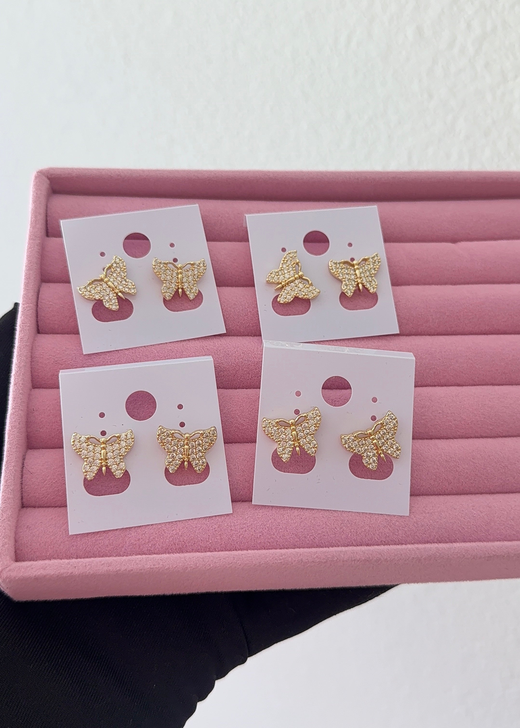 BUTTERFLY STUDS