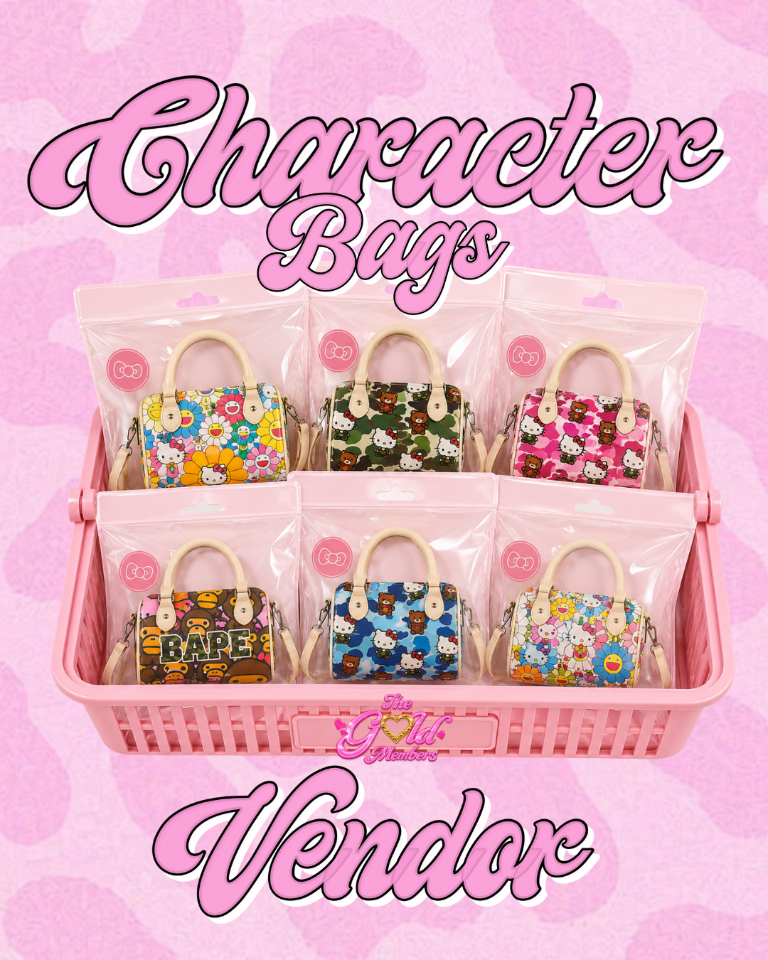 CHARACTER BAGS VENDOR